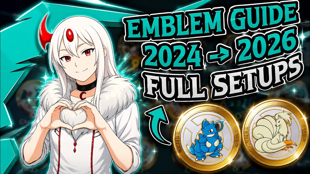 ✅ ULTIMATE Emblem Guide 2026 🔥 Alle Builds für Anfänger & Pros | Pokémon Unite