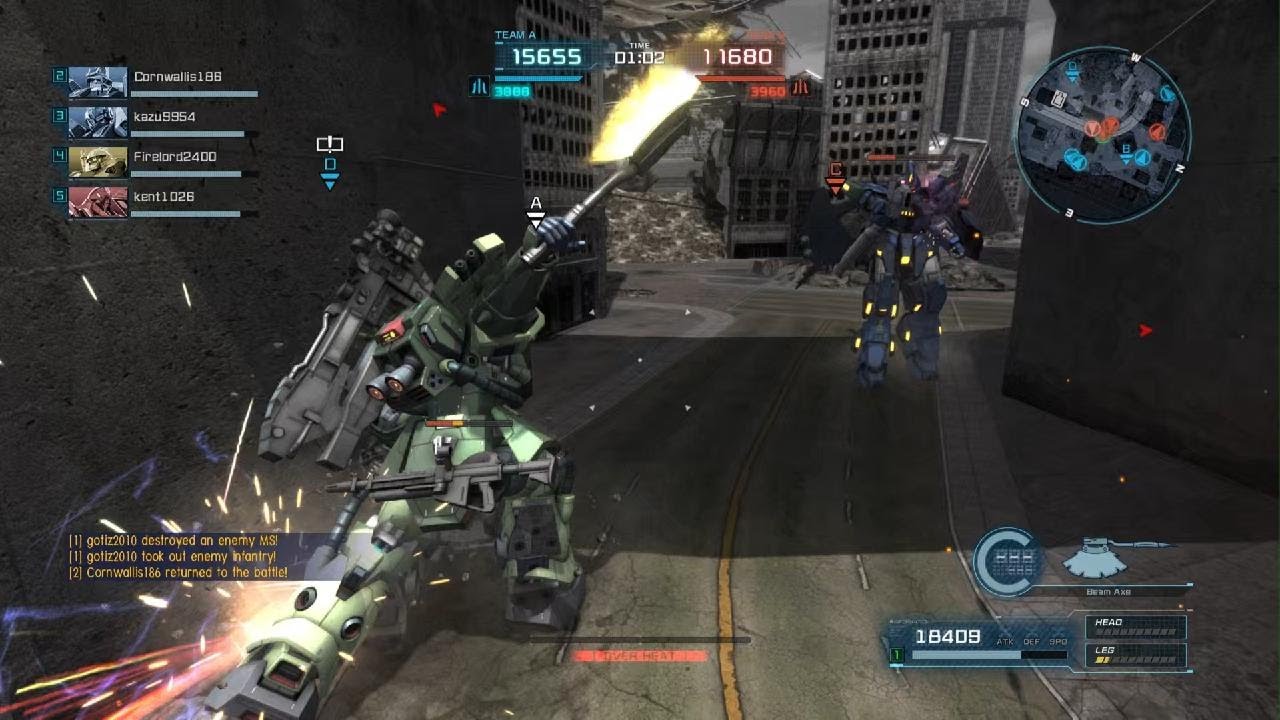 MOBILE SUIT GUNDAM BATTLE OPERATION 2 RF Zaku