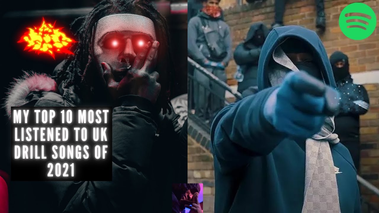 MY TOP 10 *MOST LISTENED TO* UK DRILL SONGS OF 2021