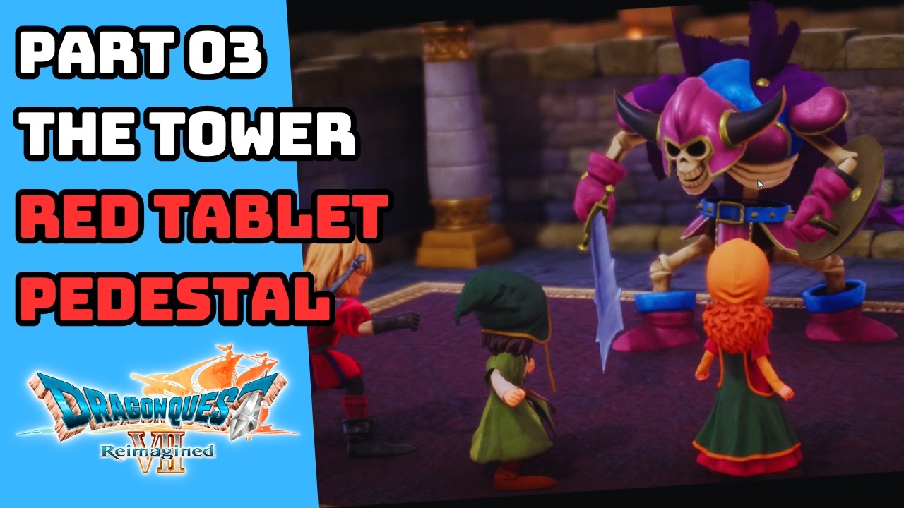 DRAGON QUEST 7 REIMAGINED THE TOWER CRABBLE ROUSER MAEVE BOSS FIGHT GAMEPLAY BY GIMSAJO PART 03