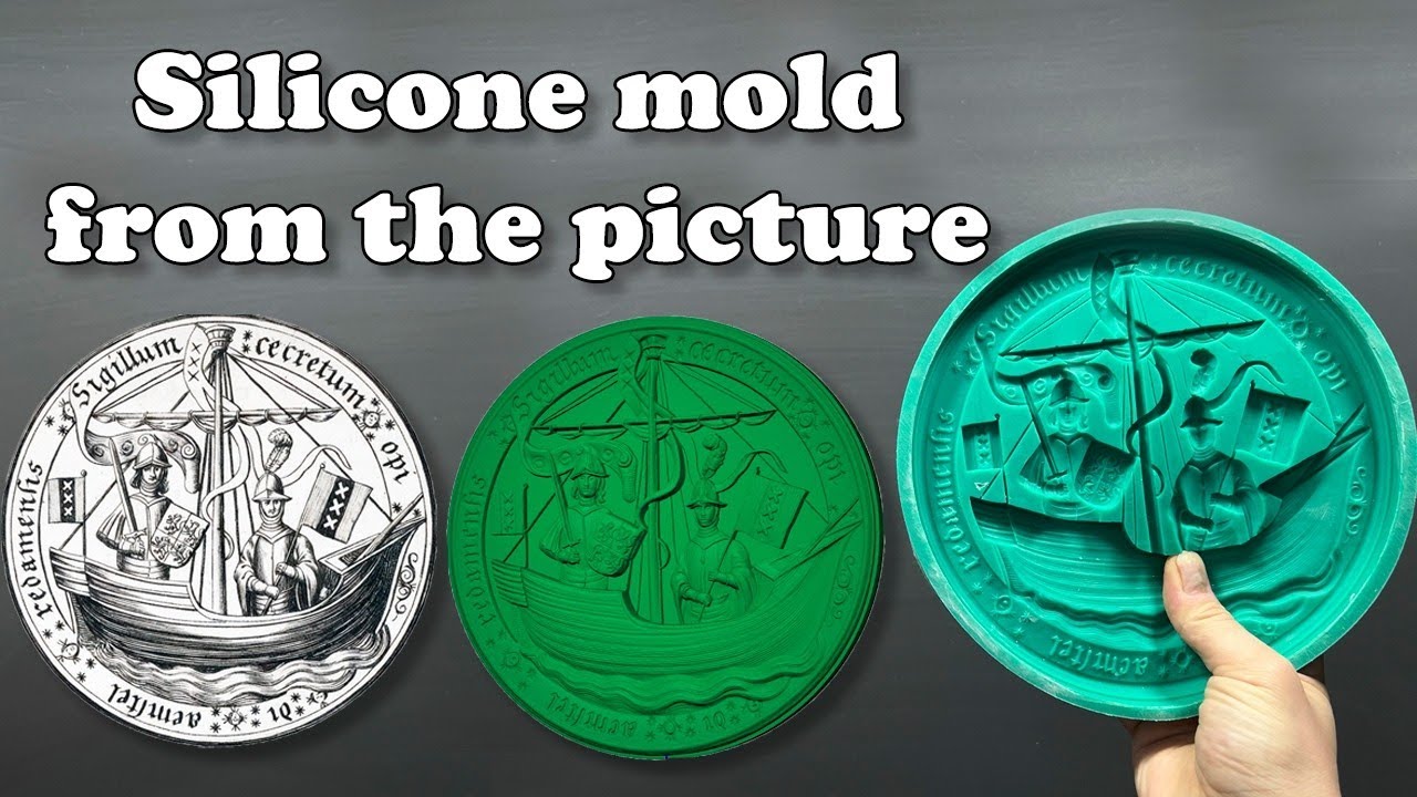 Watch the Magic Transforming Digital Images into Perfect Silicone Molds!