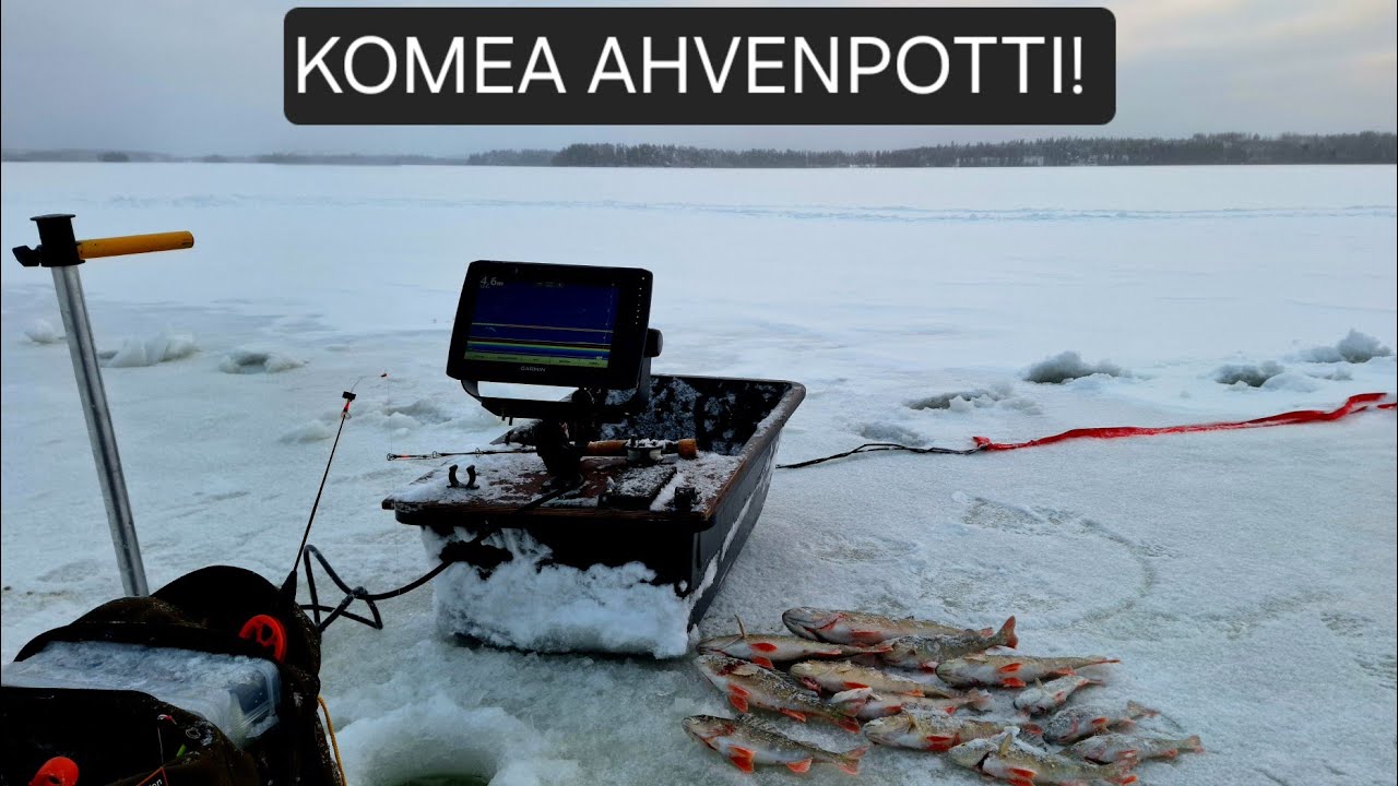 Ahven paikat korkattu - Komea potti! | #KALASSA32