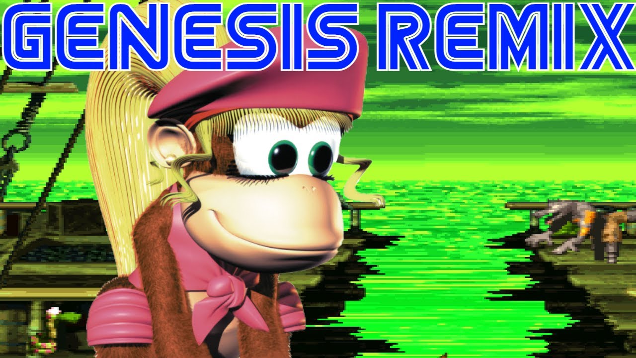 Donkey Kong Country 2: Diddy's Kong Quest - Snakey Chantey (Sega Genesis Remix)
