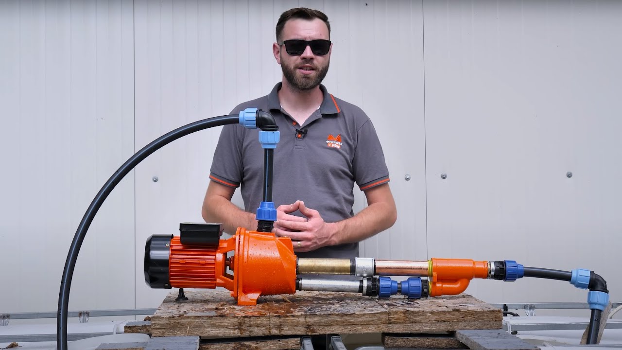 Pompa de suprafata cu ejector Evosanitary JET MQ 370D / Debit max 45L/min