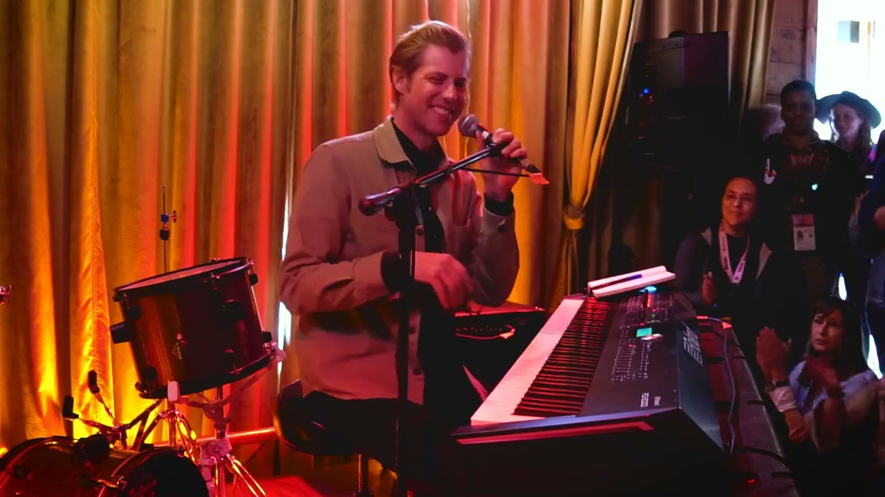 Andrew McMahon in the Wilderness live at the 2023 Paste Party in Austin