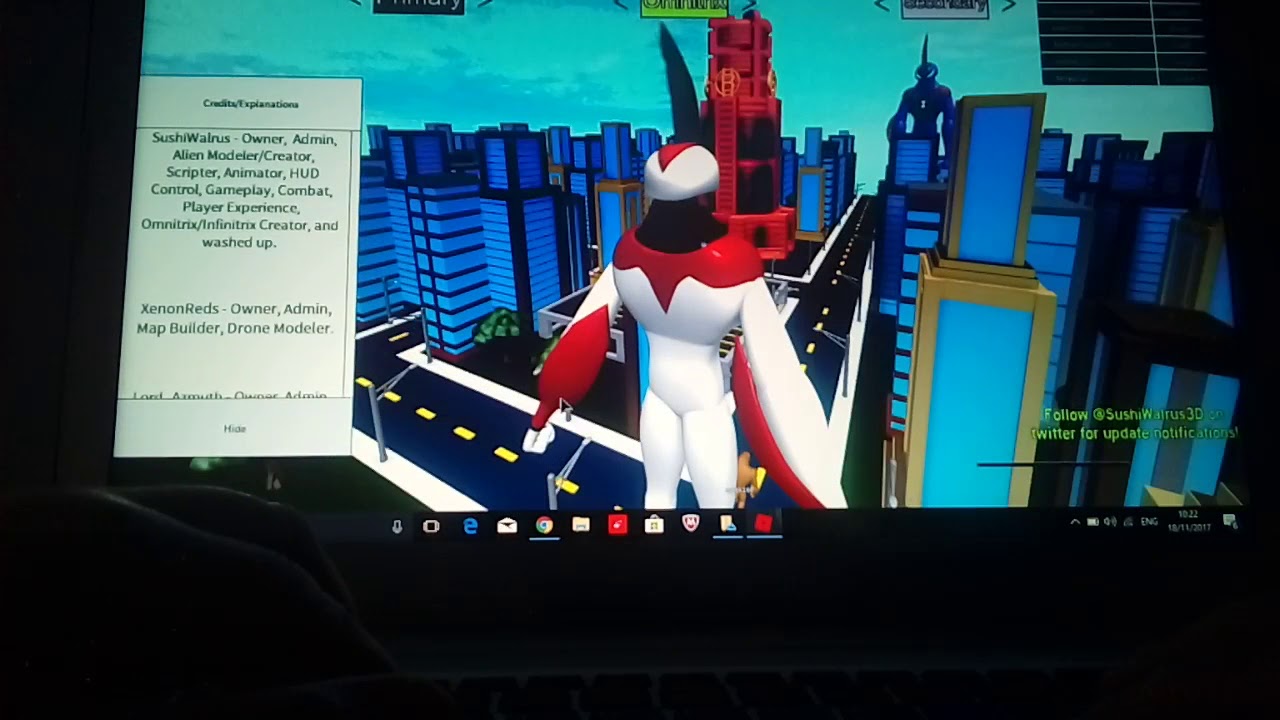 Ralph playing ben10