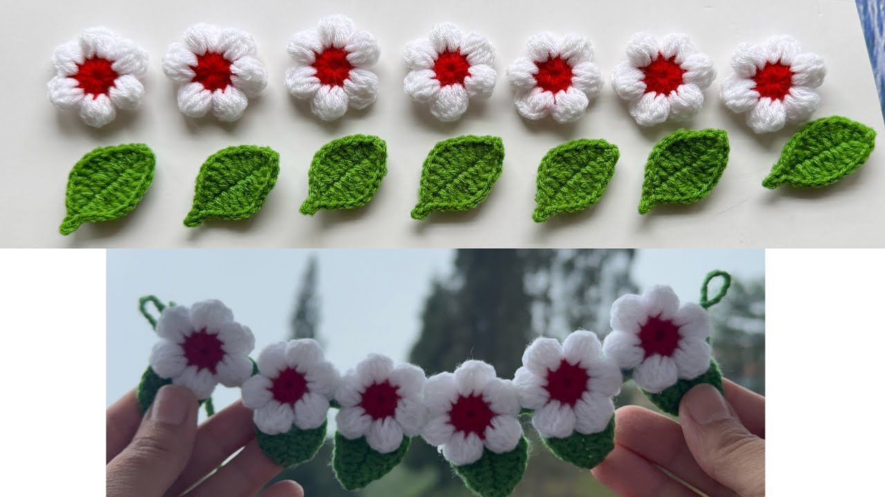 Crochet Puff Flower Gajra | Beginners Friendly | How To Make Gajra @MarginCreates 