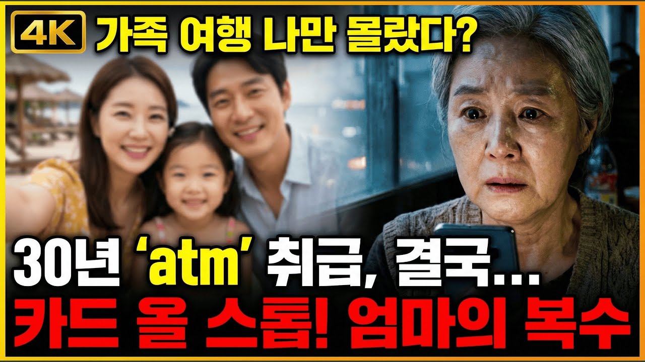 온 가족이 나만 빼고 마카오 여행? 신용카드 끊고 잠수 탔더니 난리가 났습니다