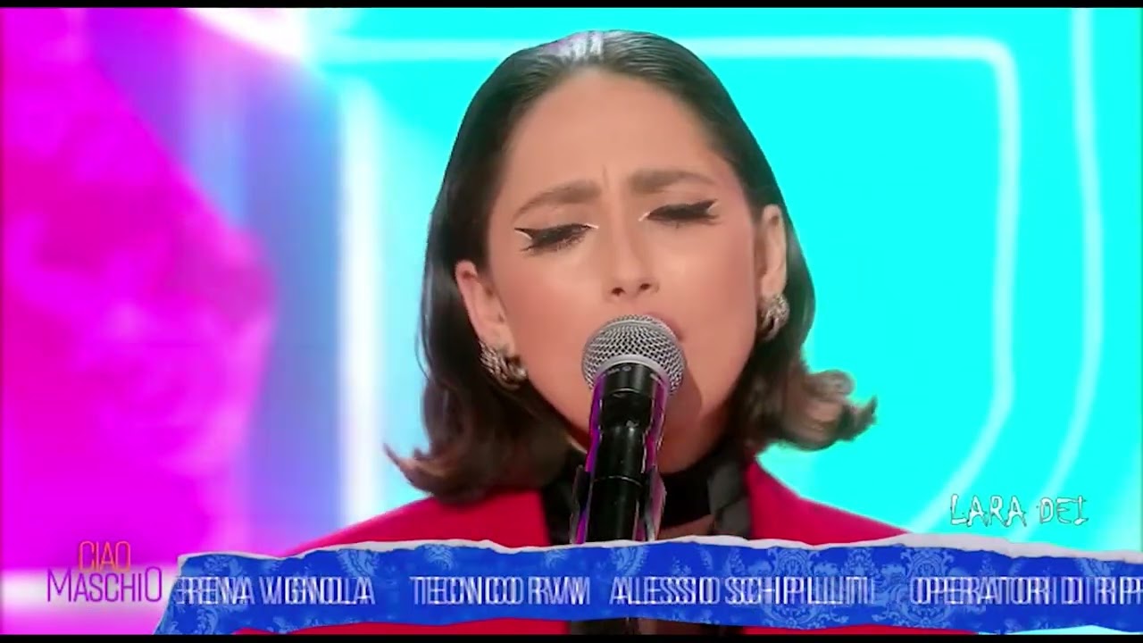 Lara Dei ospite a Ciao Maschio su Rai1 