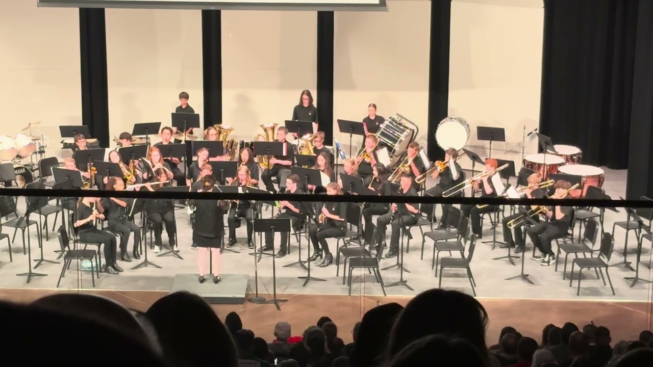 Eye of the Tiger, ￼Roosevelt Middle School — 7th grade band, Johnstown, Colorado