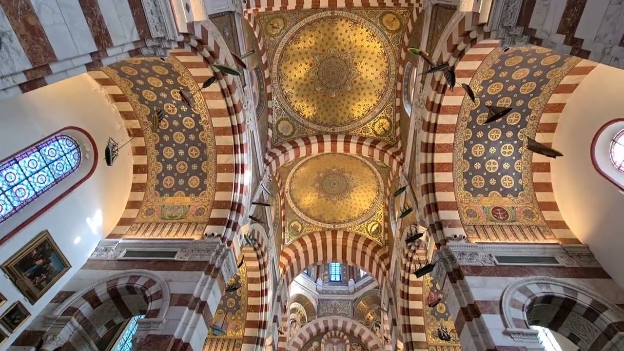 Basilique Notre-Dame de la Garde | Inside the Church - Marseille, France - September 2022