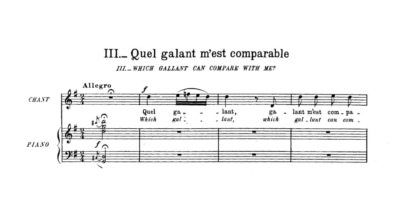 Ravel - Cinq mélodies populaires grecques