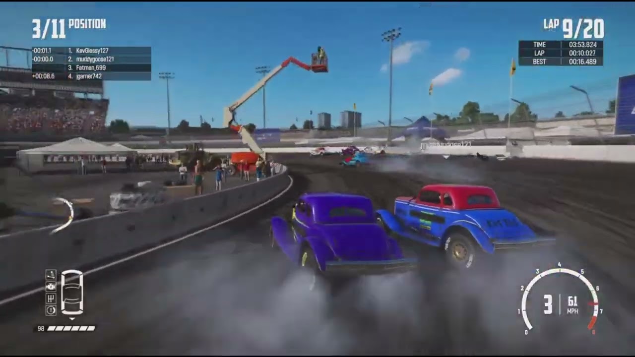 Arena wreckfest Enzed stockcars World 240s championship 2026 8/1/26