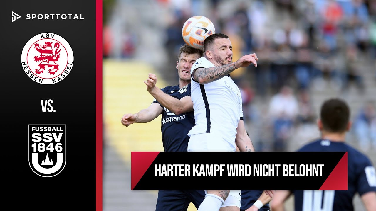 Spitzenreiter Ulm sehr effizient! | KSV Hessen Kassel - SSV Ulm 1846 Fußball | Regionalliga Südwest