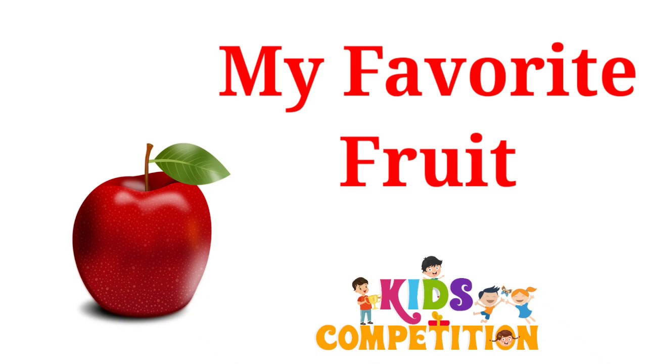 Few lines on fruits for kids| my favorite fruit 5 lines| my favourite fruit speech for kids