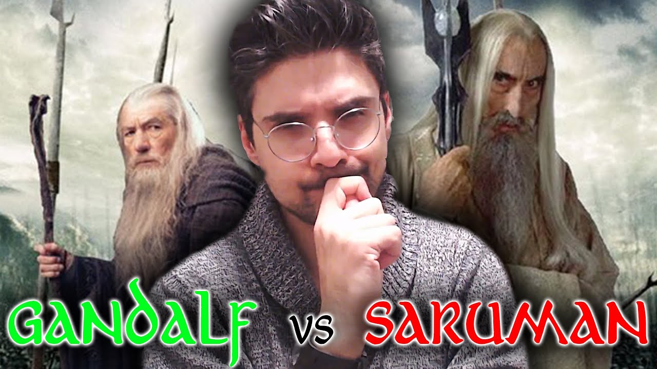 GANDALF vs SARUMAN: chi è il più potente?