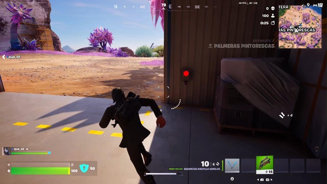 Fortnite_ Cargando mi amigo el manco por todo el mapa🤣.. lo revivo 3 veces y nos pasamos de malos 