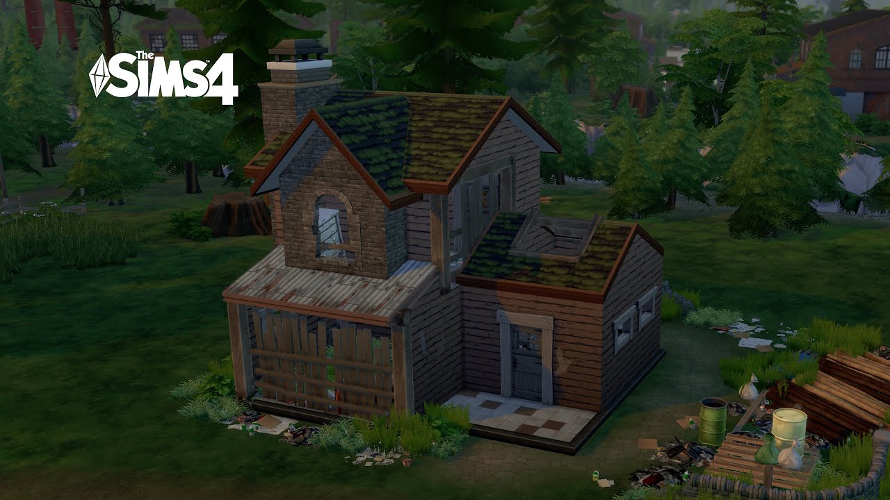 Sims 4: Speed Build | The Forgotten Roost | ASMR NOCC