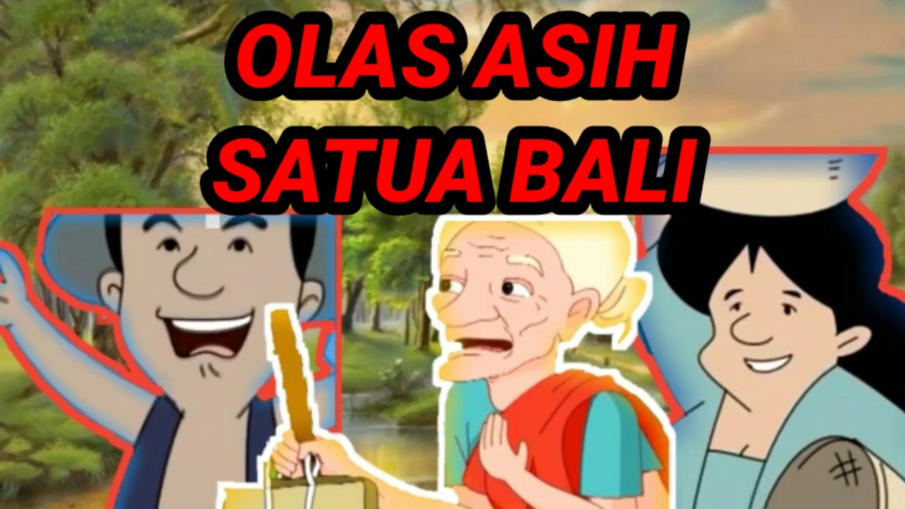 OLAS ASIH| CERITA BERBAHASA BALI| CERITA BERGAMBAR
