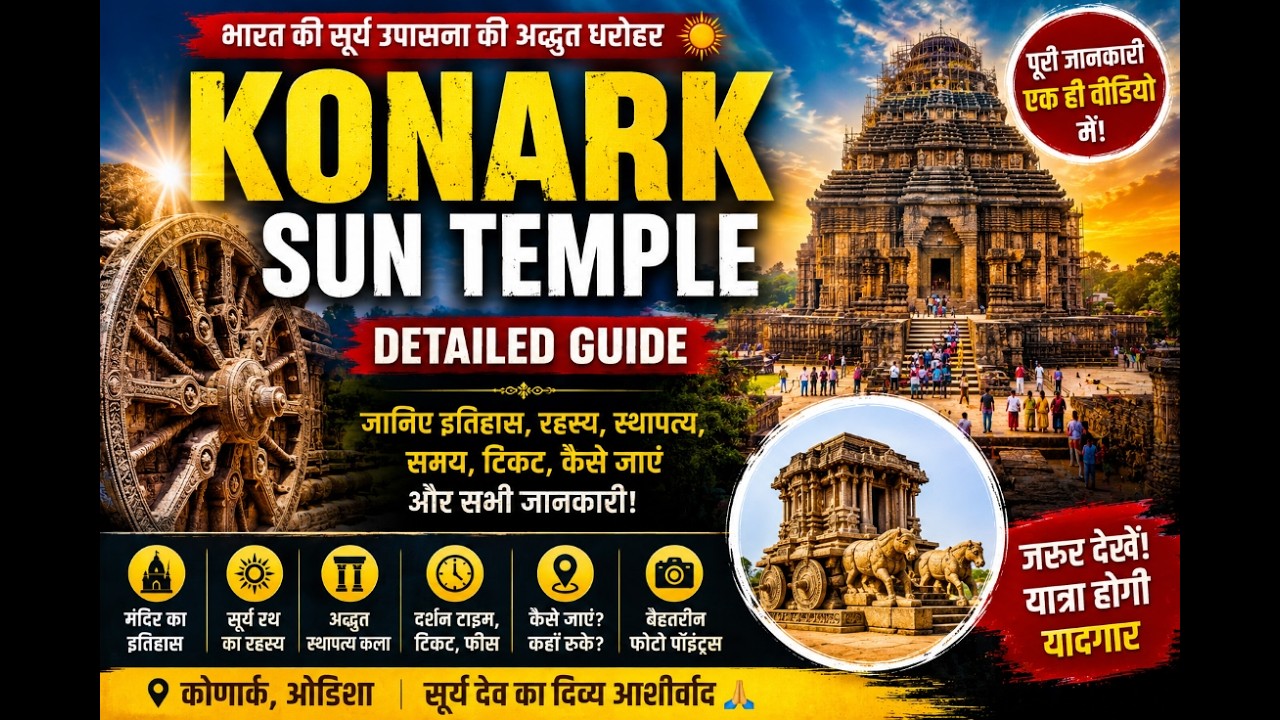 Konark Sun Temple Documentary | The 13th Century Sun Chariot of Odisha | UNESCO World Heritage Site