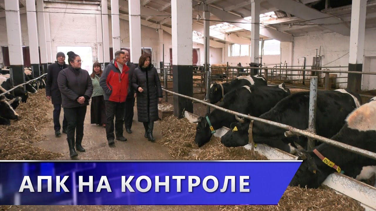 Рабочая поездка Н. Кочановой. Внимание – сельскохозяйственным предприятиям Лепельщины (31.10.2025)