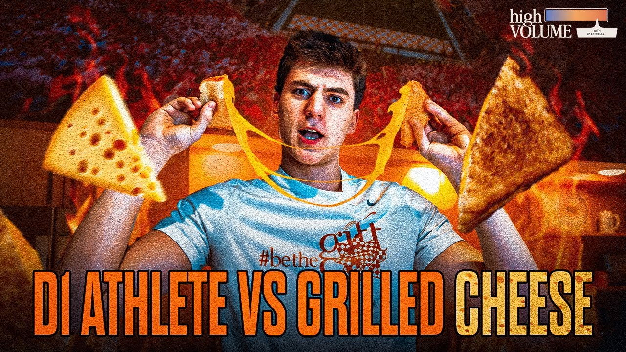 High Volume | D1 Athlete JP Estrella Puts a Tennessee Twist on Grilled Cheese