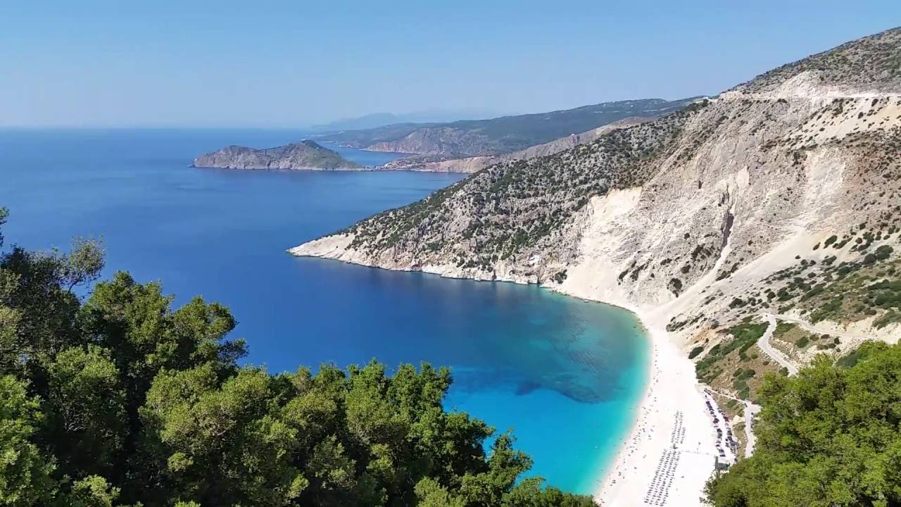 Kefalonia, Grecja - plaża Myrtos