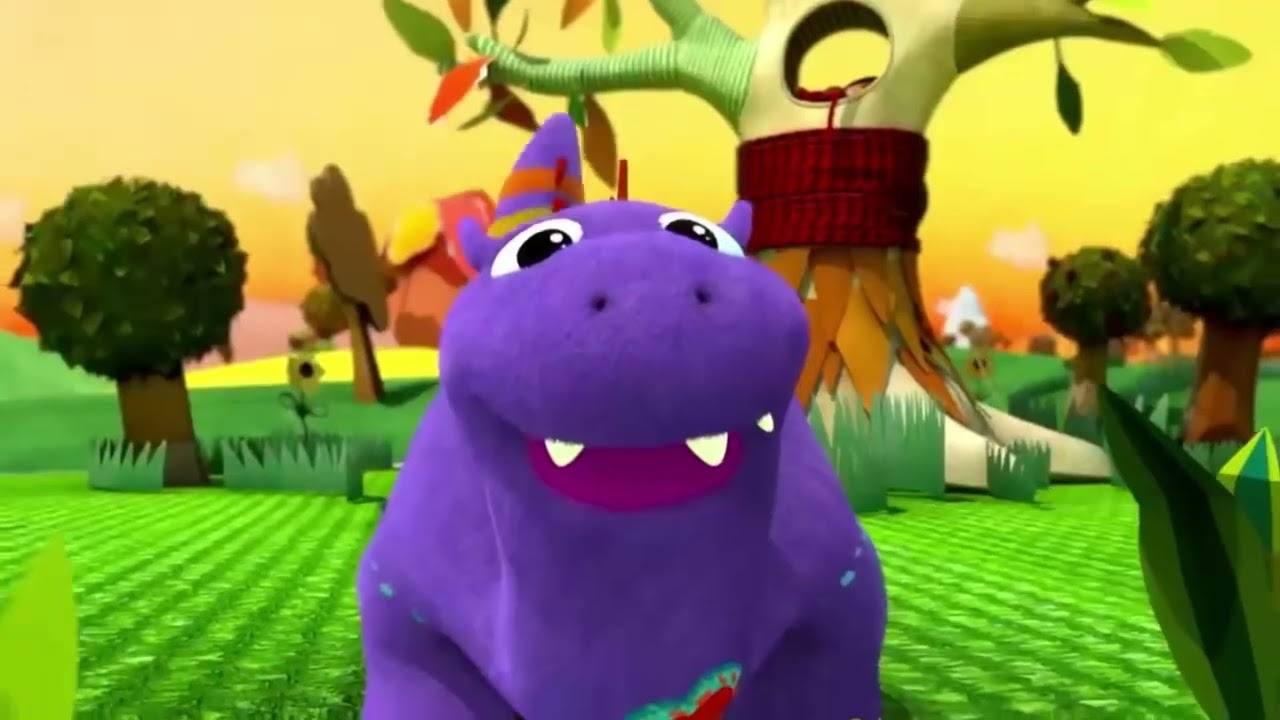 Giggle and Hoot Gigglesaurus but reversed