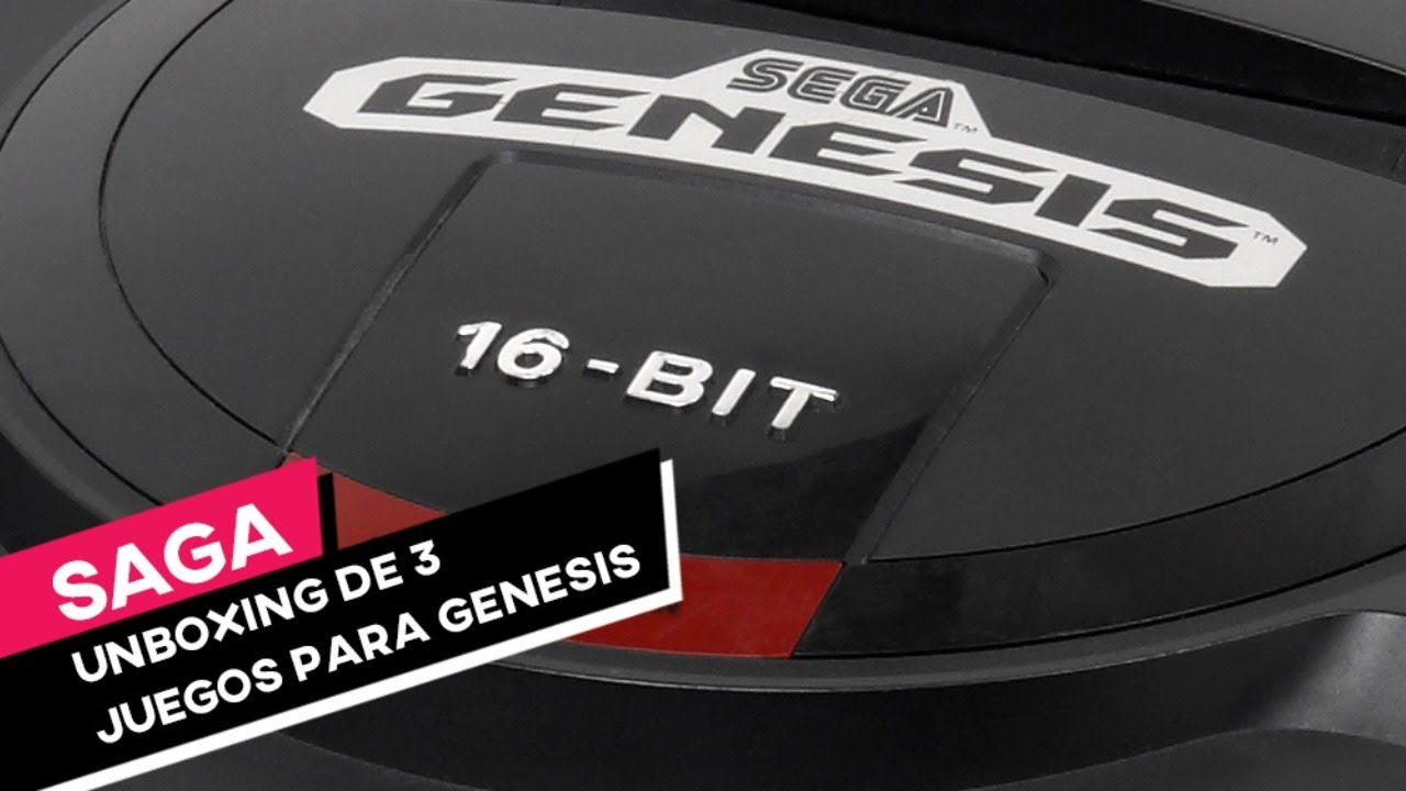 3 T&iacute;tulos de Genesis + Unboxing | Saga | After Game
