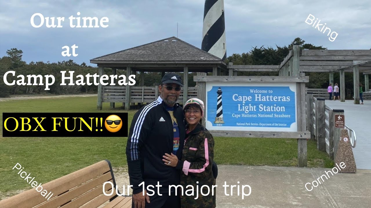 RVing at Camp Hatteras RV Resort | FUN in OBX | Wright Brothers | Cape Hatteras Lighthouse