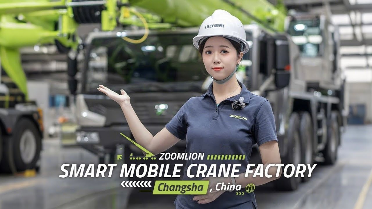 ZOOMLION Smart City Mobile Crane Park