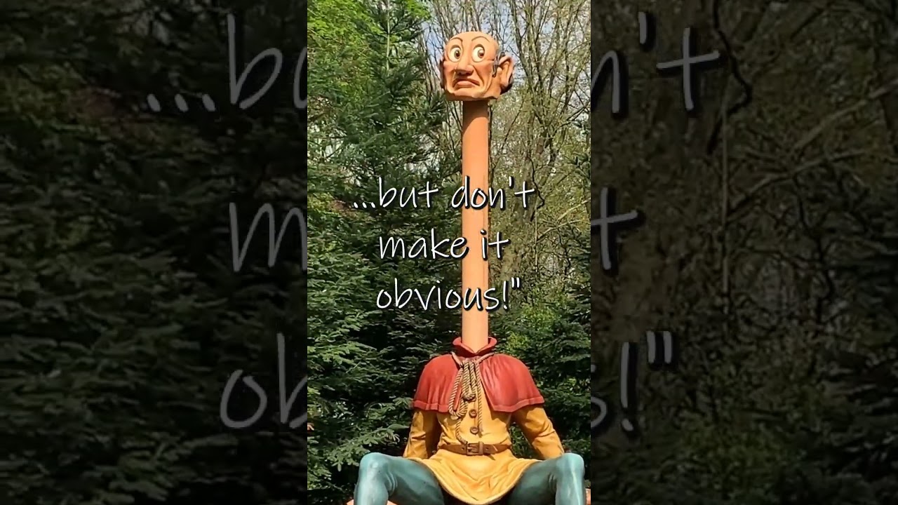 Rubber necking at EFTELING theme park! #efteling #eftelingthemepark #longneck #funny