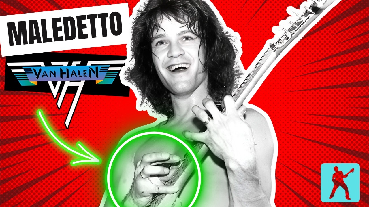 L'ASSOLO ROCK più DIFFICILE di sempre - Maledetta ERUPTION di VAN HALEN!