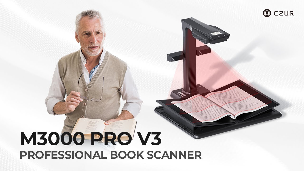 Unboxing & Introduction | How to use CZUR M3000 Pro V3 Scanner?