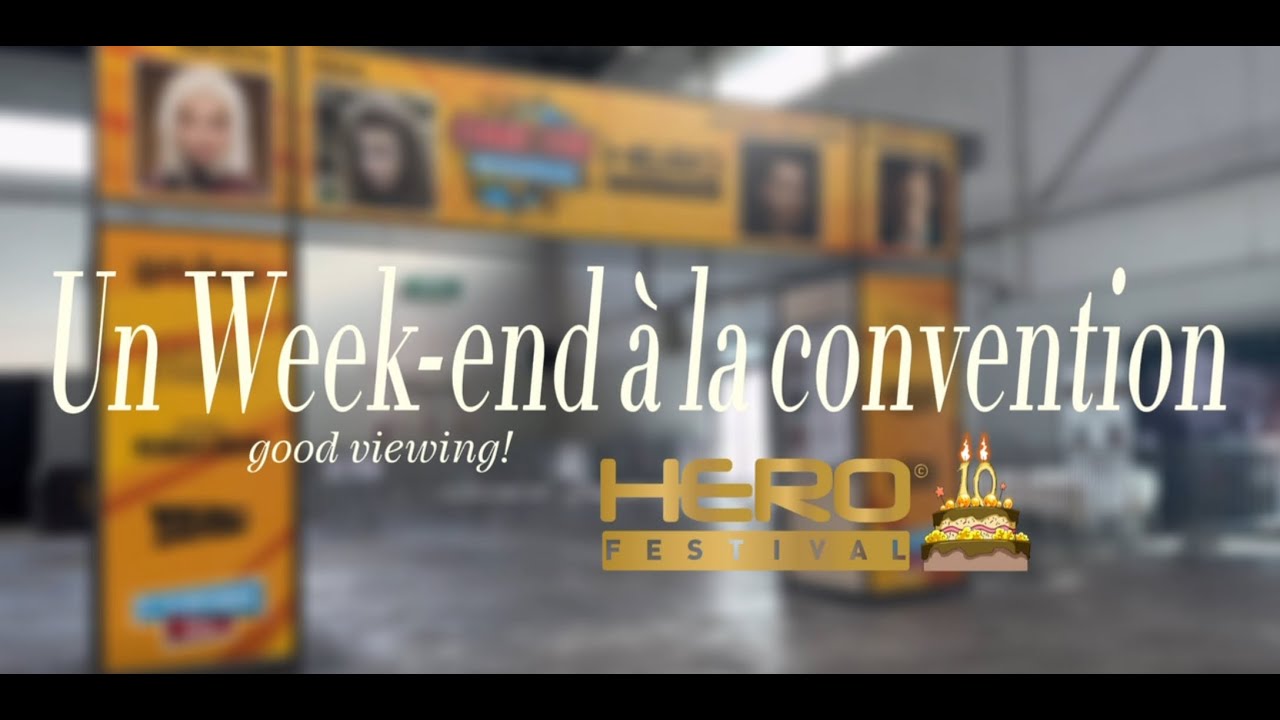 Je m'envole pour un week-end au Hero Festival à Marseille ! ✈️