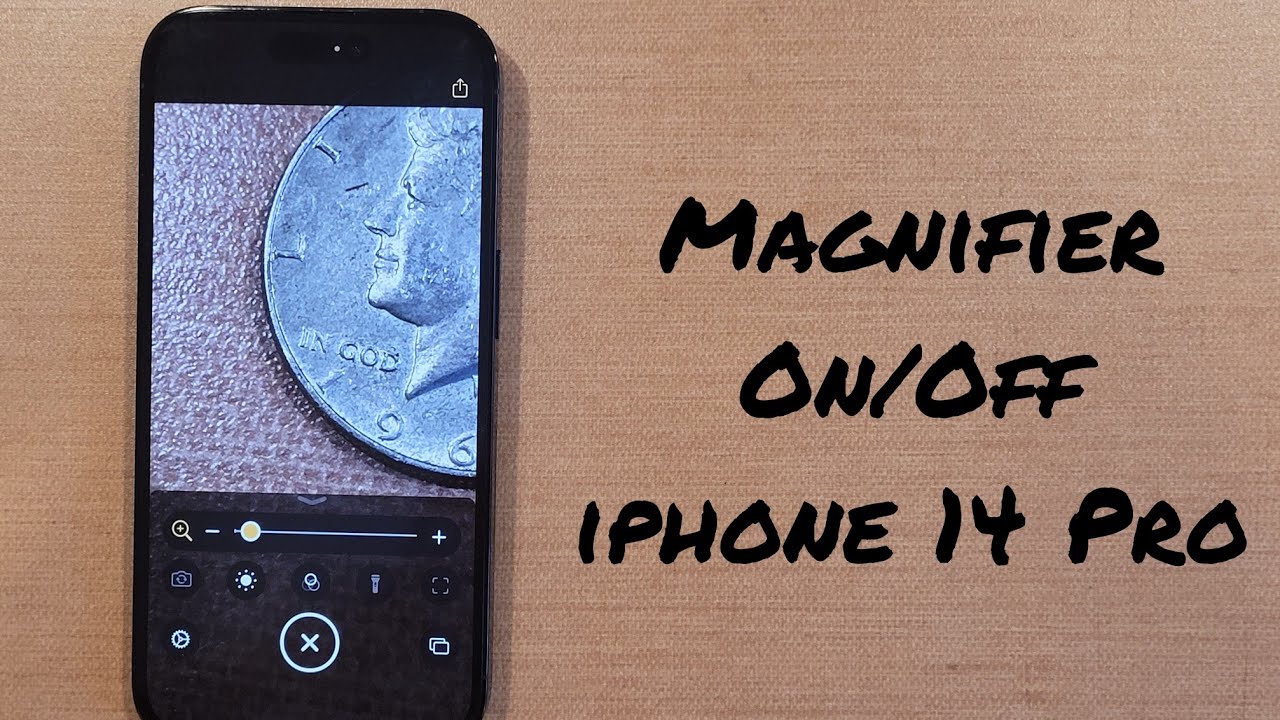Magnifier On/Off iPhone 14 Pro/ Max