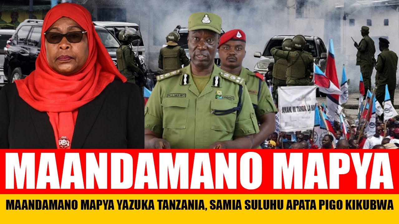 🔥 BREAKING NEWS: MAANDAMANO MAPYA YAZUKA TANZANIA, SAMIA SULUHU APATA PIGO KIKUBWA