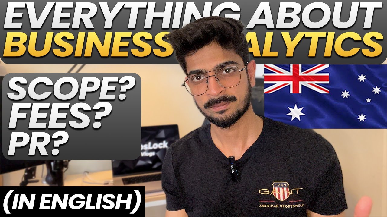 Study Business Analytics in Australia 🇦🇺 | PR Pathway, Job Market & Top Courses | Vlog #256