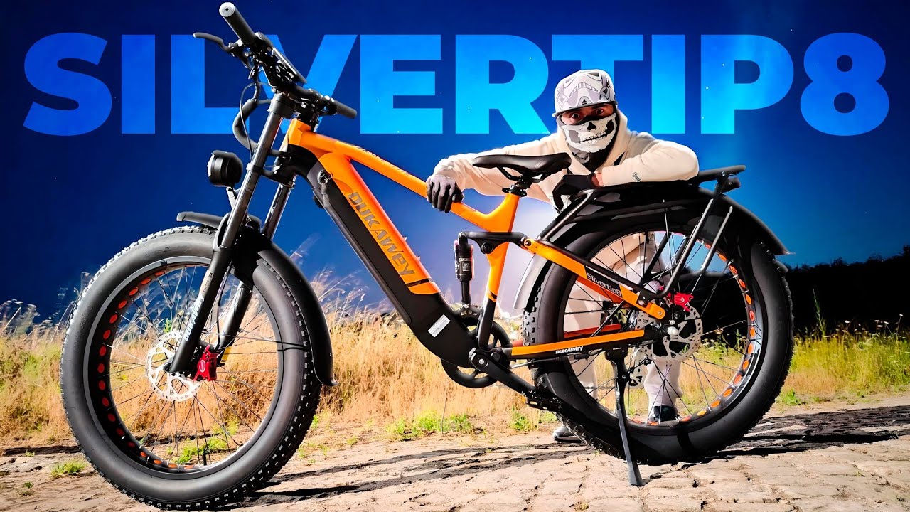 150Km Autonomia 😱 ENORME em Tudo! Bike Eletrica Dukawey Silvertip8