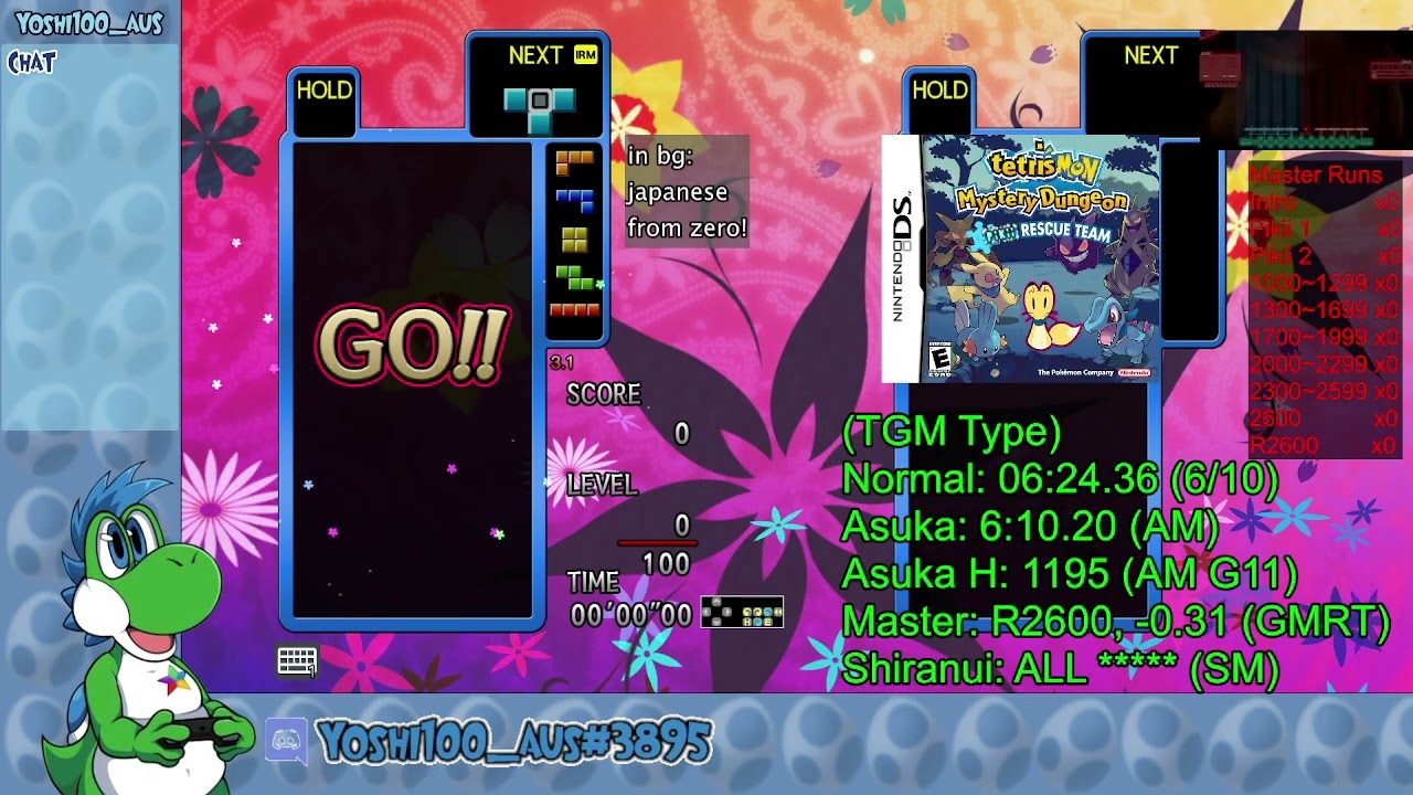 chill jp study beats to break 3.1 torikans to??? [#88 Tetris the Grand Master 4 -ABSOLUTE EYE-]