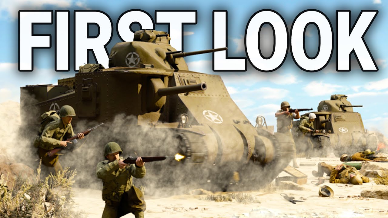 NEW PERSISTENT WW2 STRATEGY game looks AMAZING
