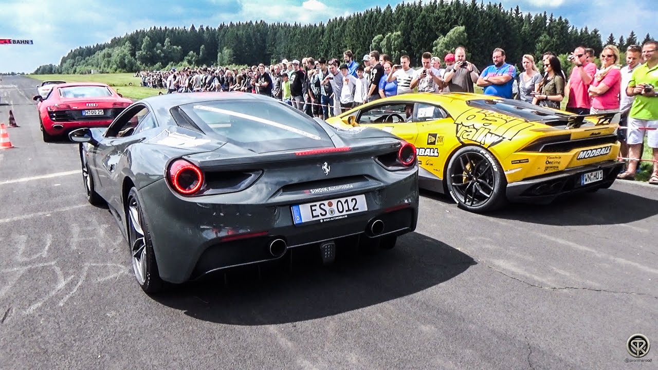 Ferrari 488 GTB VS Lamborghini Huracan LP 610-4 - What's Your Choice?!