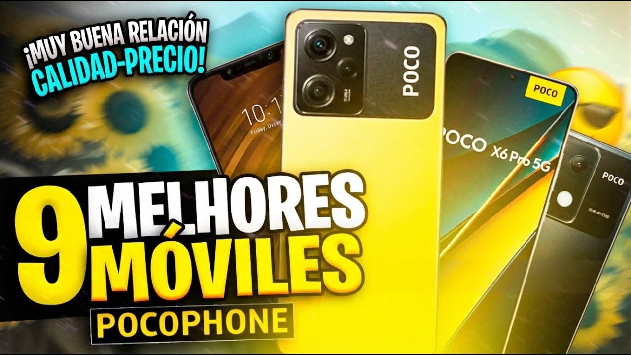 TOP 9 MEJORES POCOPHONES EN 2026 (Descubre el Mejor Pocophone)