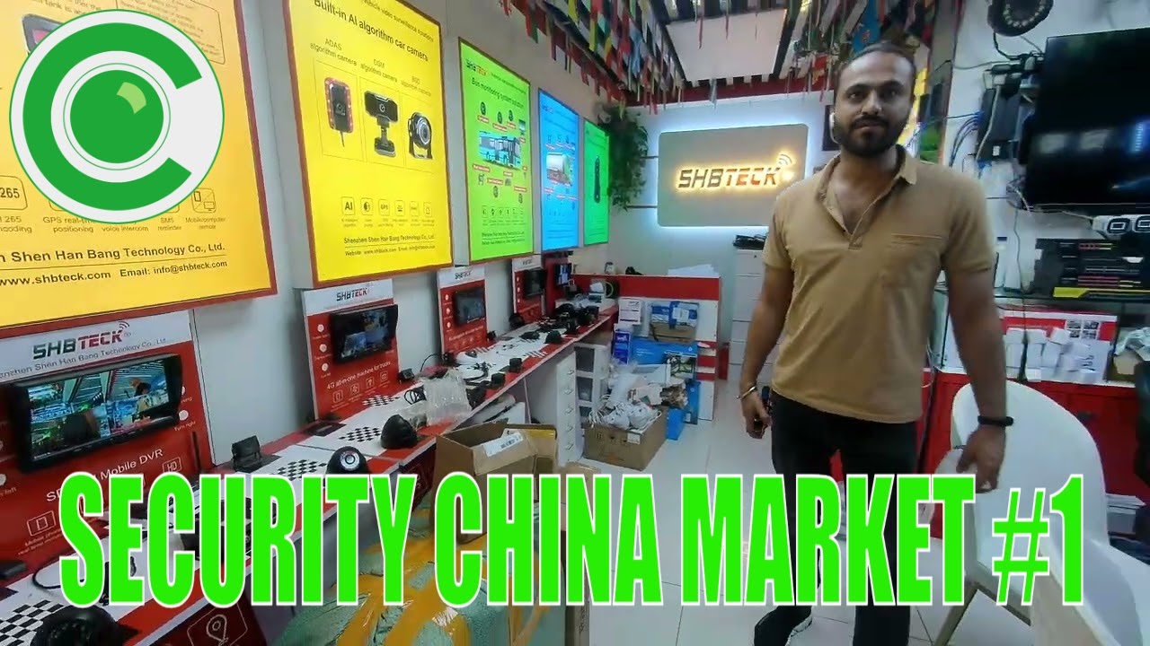Tour por el Mercado de la Video Vigilancia en Huaqianbay Shenzhen China 2024 II
