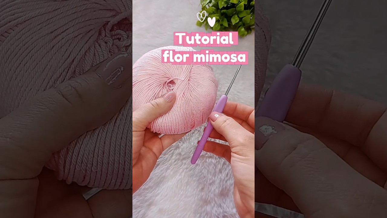 Tutorial r&aacute;pido de fazer 😲 Lindas flores para aplica&ccedil;&atilde;o 🌸 #crochet #tutorial #flowers