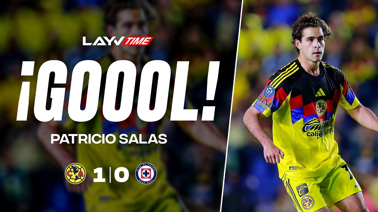 &iexcl;Gol de Patricio Salas! | &iexcl;Asistencia de Zendejas! | Am&eacute;rica 1 - 0 Cruz Azul | Layvtime