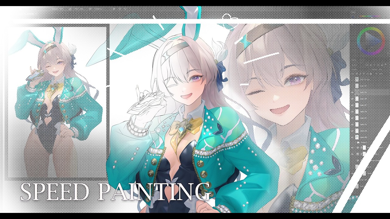 Bunny Firefly // Speed Painting