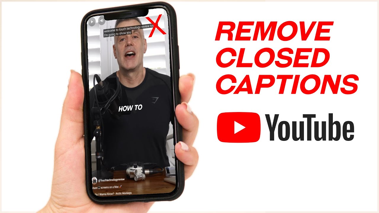 How to Remove Closed Captions From your YouTube Videos