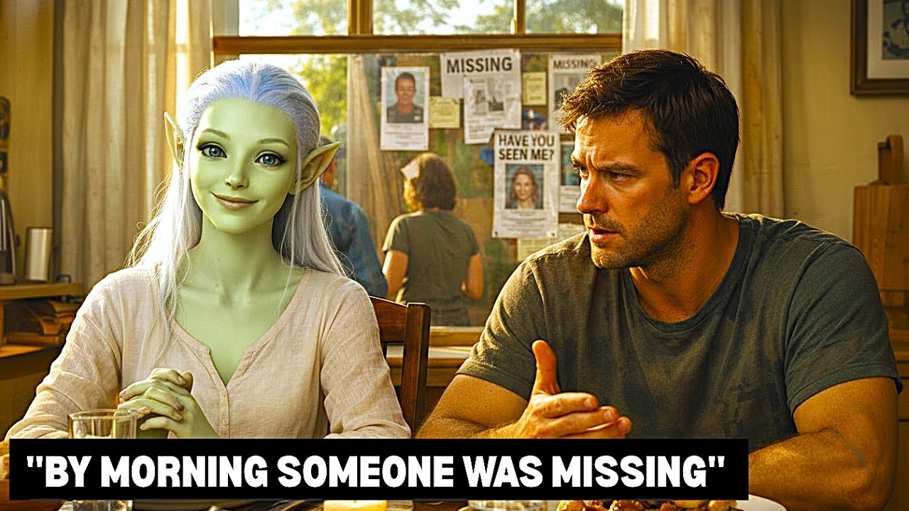 He Let an Alien Girl Eat at His Table — She Smiled Like an Angel, By Morning Another Person Was Miss