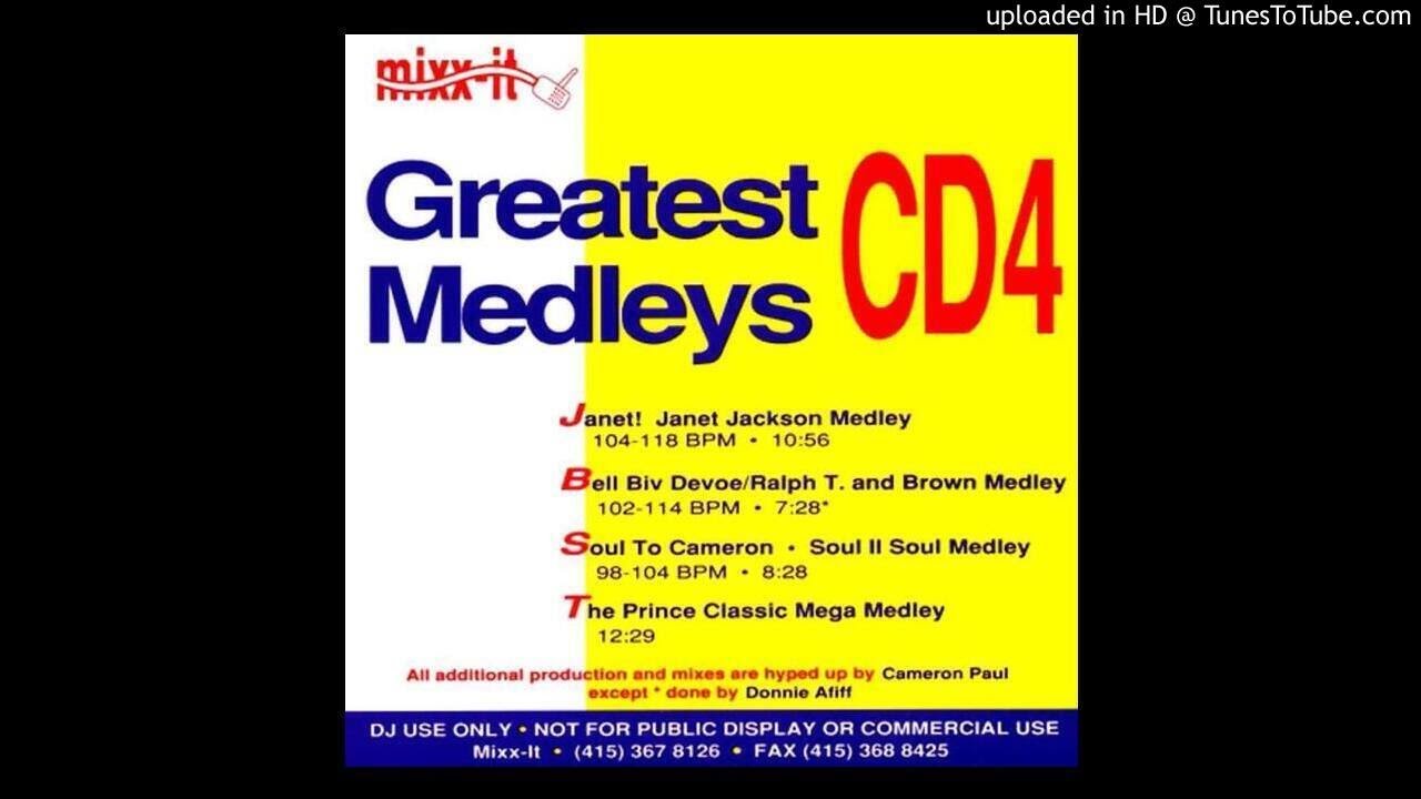 Soul To Cameron - Soul II Soul Medley (Mixed by Cameron Paul)